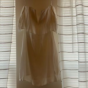 Lovers & friends white mini dress!